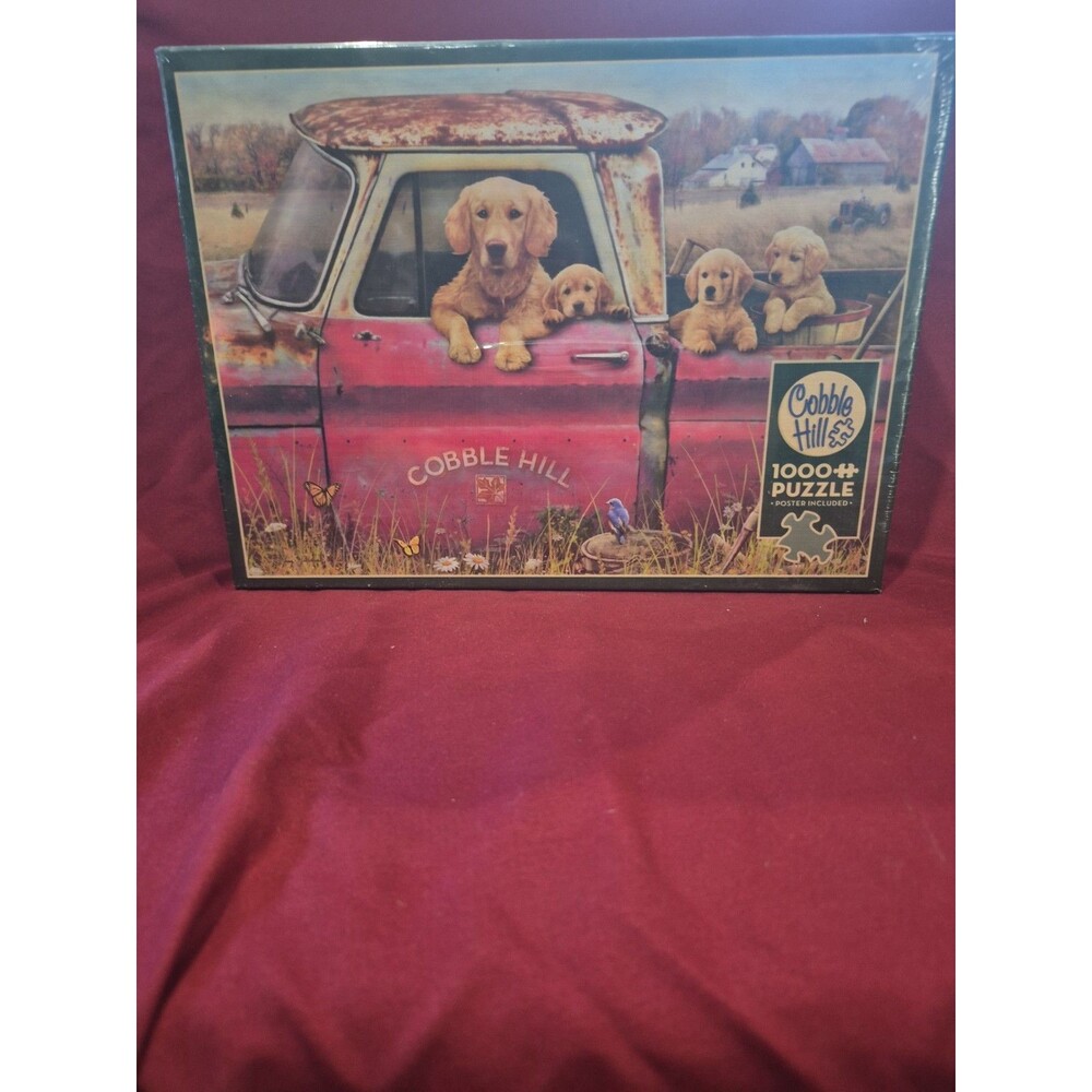 New Sealed Cobble Hill Cobble Hill Farm 1000 Piece Jigsaw Puzzle  Greg Giordano